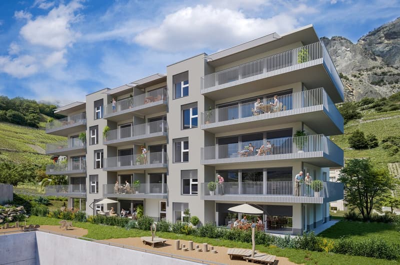 Appartements de 4.5 pièces dans une nouvelle résidence à Chamoson (11)