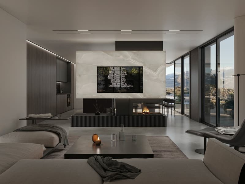 Beautiful 4.5-room penthouse apartment with terrace / Luxury residence in Savièse (14)