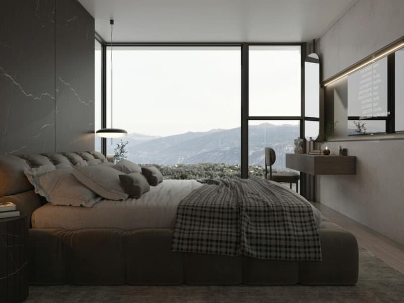 Beautiful 4.5-room penthouse apartment with terrace / Luxury residence in Savièse (13)