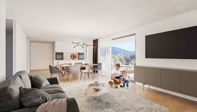 4.5-room apartments in a new high-quality residence in Uvrier (3)