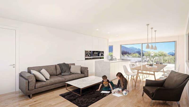 4.5-room apartments in a new high-quality residence in Uvrier (11)