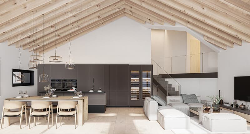 Chalets d'architecte de 4,5 pièces à Châtel-sur-Montsalvens (15)