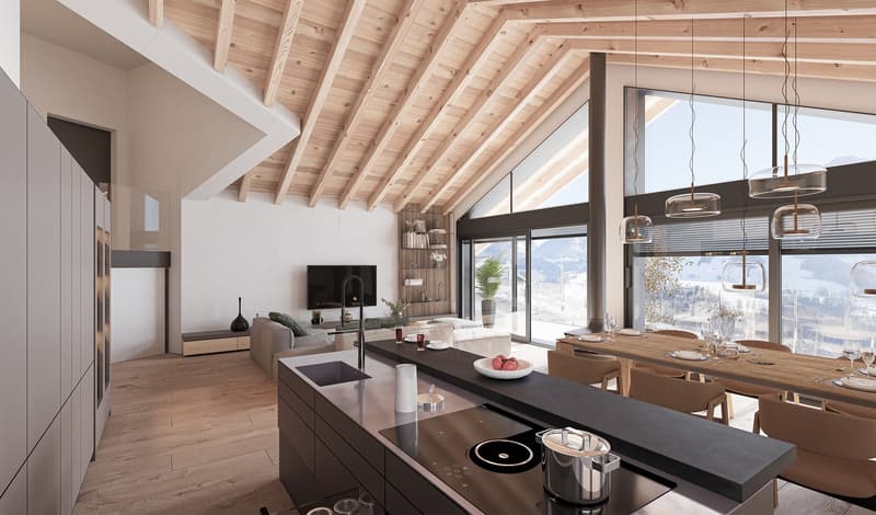 Chalets d'architecte de 4,5 pièces à Châtel-sur-Montsalvens (5)