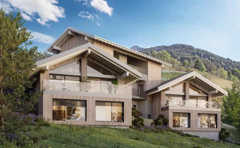 Chalets d'architecte de 4,5 pièces à Châtel-sur-Montsalvens (11)