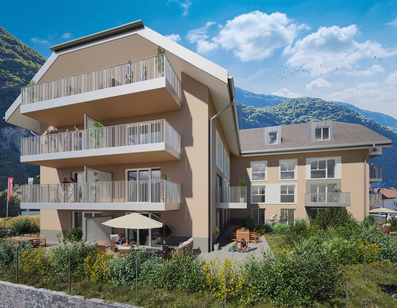 Appartements de 4,5 pièces situés dans une charmante résidence à Roche. (18)