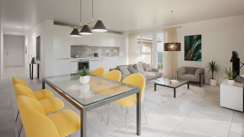 Appartements de 4,5 pièces situés dans une charmante résidence à Roche. (4)