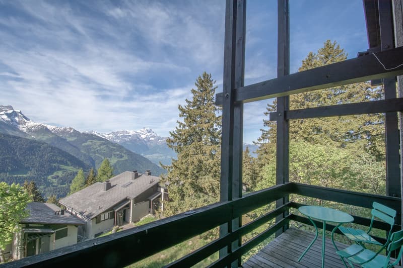 Appartement en triplex de 5.5 pièces idéalement situé sur les pistes à Gryon (18)