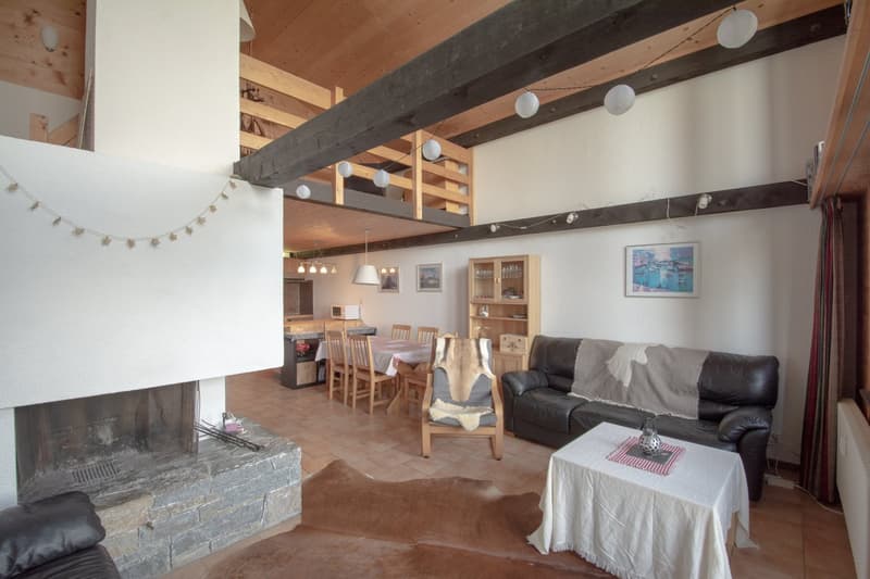 Appartement en triplex de 5.5 pièces idéalement situé sur les pistes à Gryon (3)