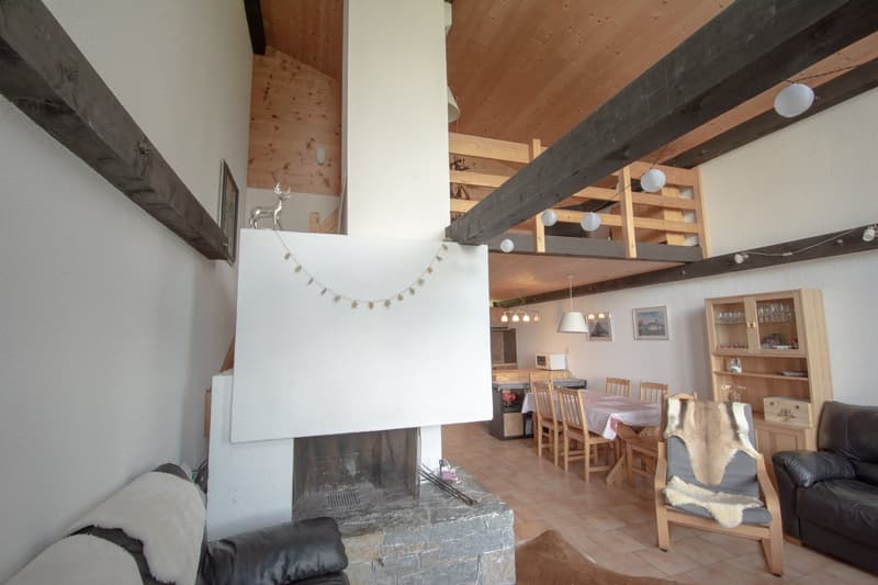 Appartement en triplex de 5.5 pièces idéalement situé sur les pistes à Gryon (6)