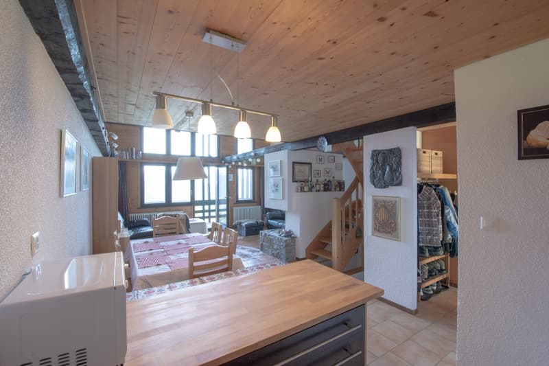Appartement en triplex de 5.5 pièces idéalement situé sur les pistes à Gryon (7)
