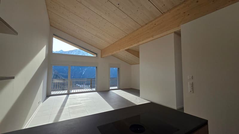 Appartements en attique de 4,5 pièces dans une nouvelle résidence à Gryon. (9)