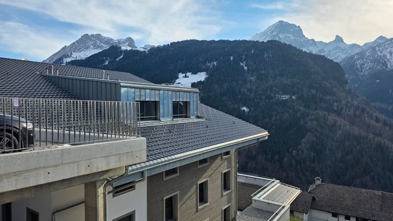 Appartements en attique de 4,5 pièces dans une nouvelle résidence à Gryon. (4)