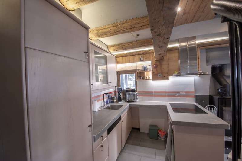 Grand chalet individuel  avec un appartement de 3.5 pièces attenant (20)