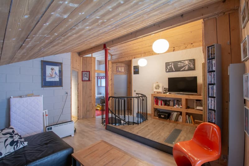 Grand chalet individuel  avec un appartement de 3.5 pièces attenant (13)