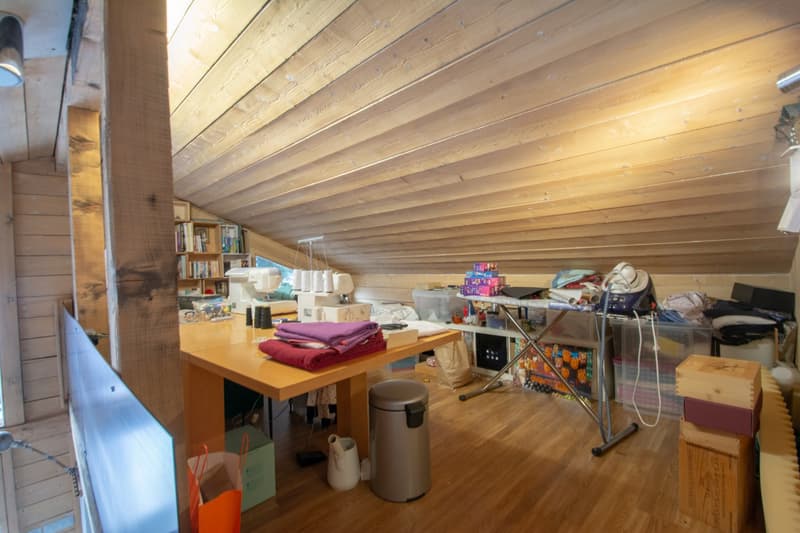 Grand chalet individuel  avec un appartement de 3.5 pièces attenant (17)