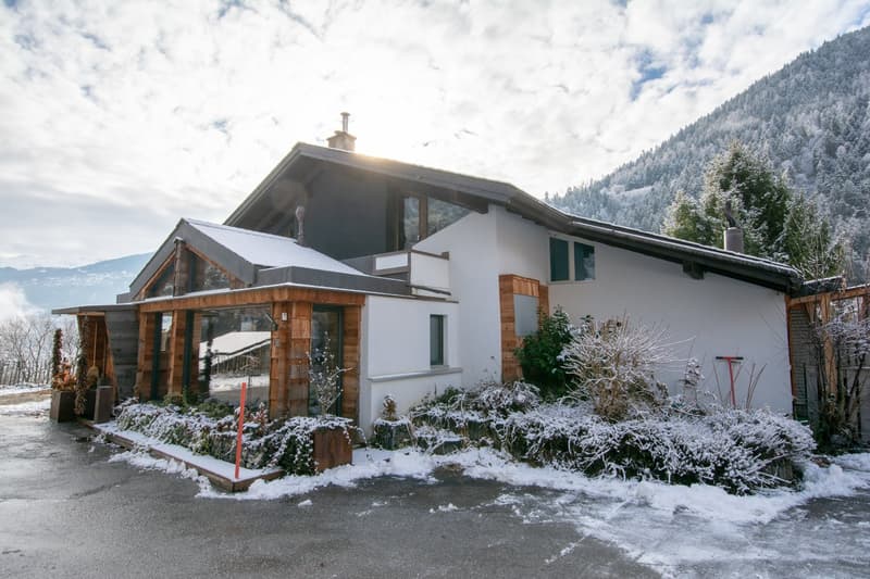 Grand chalet individuel  avec un appartement de 3.5 pièces attenant (3)