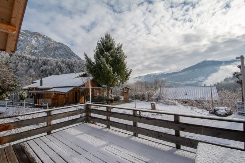 Charmant chalet individuel aux Vérines (Chamoson) (17)