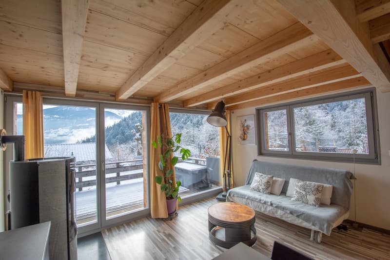 Charmant chalet individuel aux Vérines (Chamoson) (8)