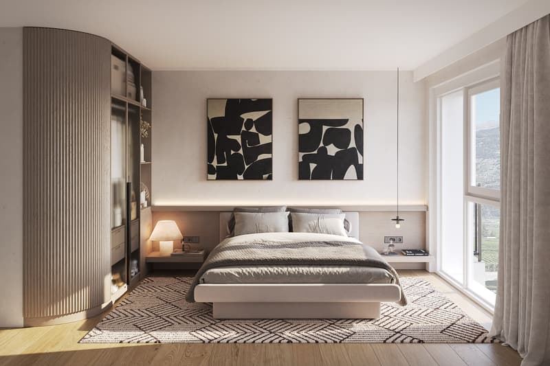 Appartements de 4.5 pièces dans une nouvelle résidence à Chamoson (4)