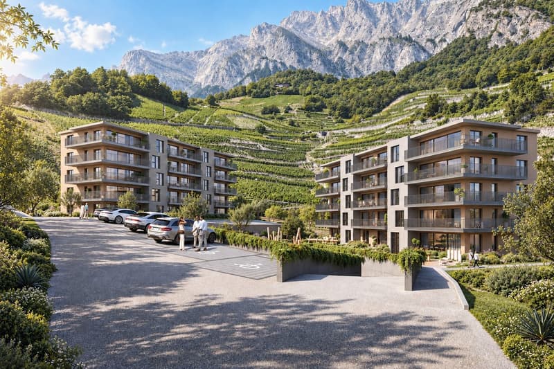 Appartements de 3.5 pièces dans une nouvelle résidence à Chamoson (4)