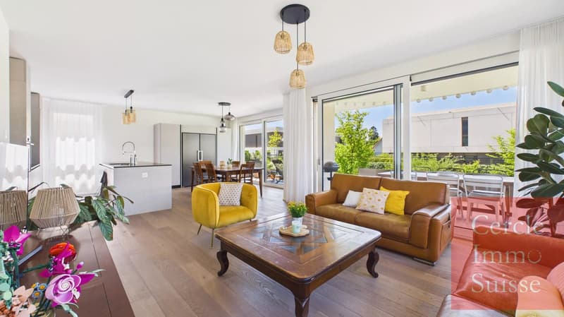 EXCEPTIONAL APARTMENT – 5 ROOMS – PARC DES CRÊTS, TROINEX – 2,290,000.– CHF (4)