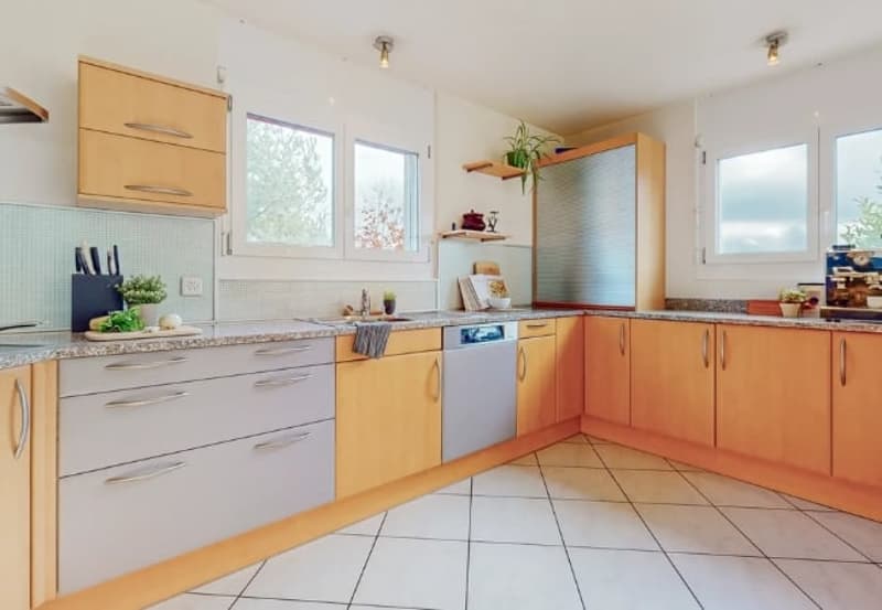 Detached house with 7.5 rooms in Corjolens – spacious volumes, beautiful exterior with pool (3)