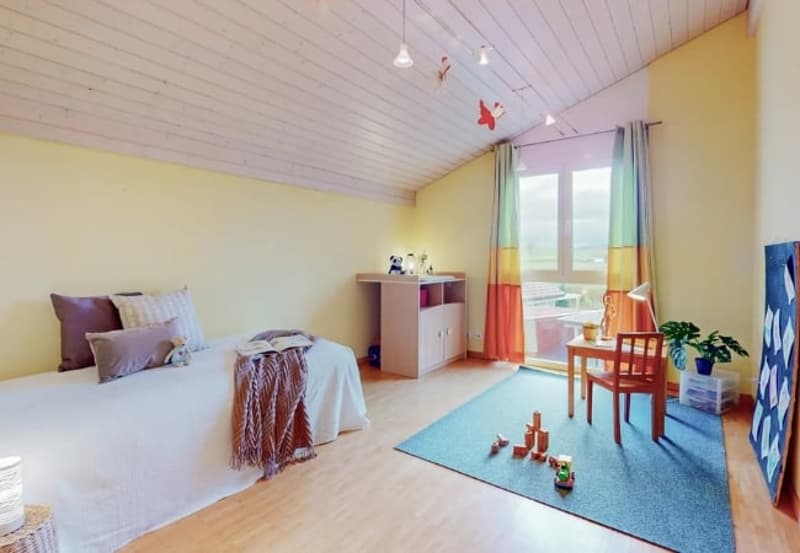 Detached house with 7.5 rooms in Corjolens – spacious volumes, beautiful exterior with pool (6)