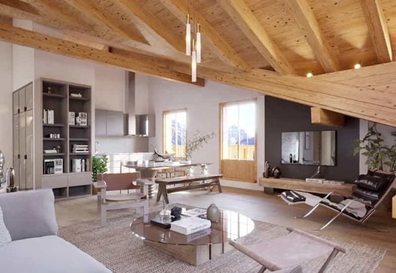 Beautiful 4.5-room apartment on plan / "Chalet Spitzhorn" / Gsteig (1)