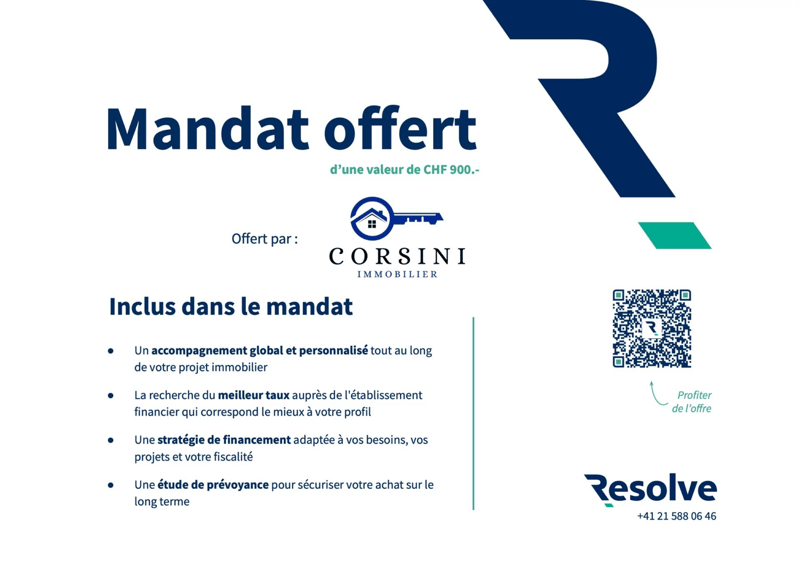 Nouveau sur la commune de Gland, Villa de 178m2 pondérée Permis délivré (6)