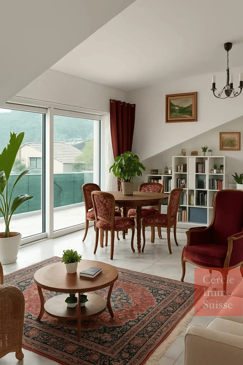Apartment 3.5 rooms in attic – VILLENEUVE - 810'000.-- CHF (2)