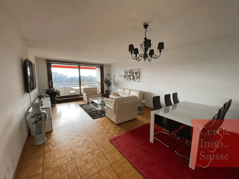 Ginevra Rive Droite – Appartamento arredato 5.5 locali, 165 m², 7° piano – Affitto CHF 5’800.– (1)