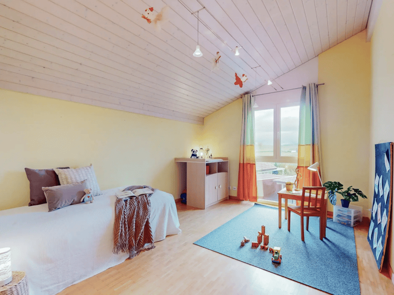 Casa indipendente con 7,5 locali a Corjolens – volumi generosi, bel esterno con piscina (6)