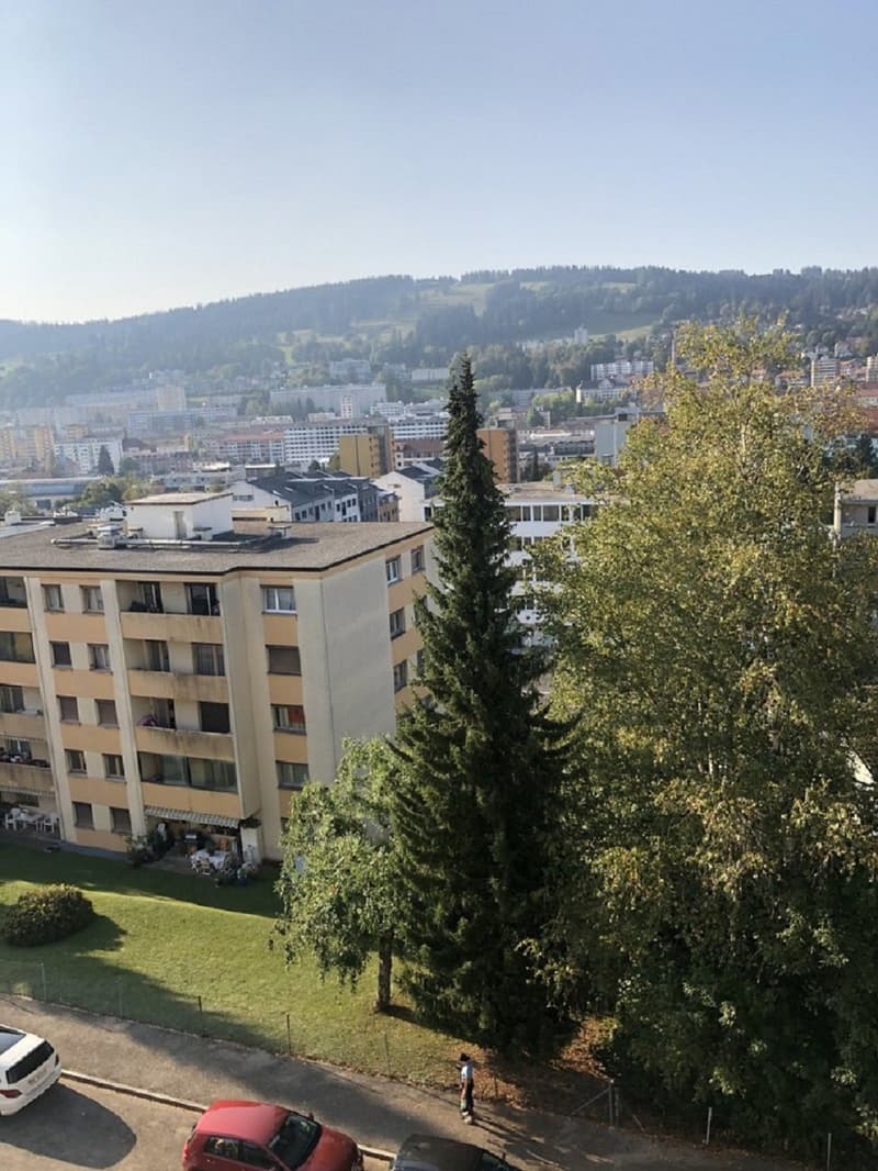 Appartamento di 3 locali con balcone a La Chaux-de-Fonds (1)