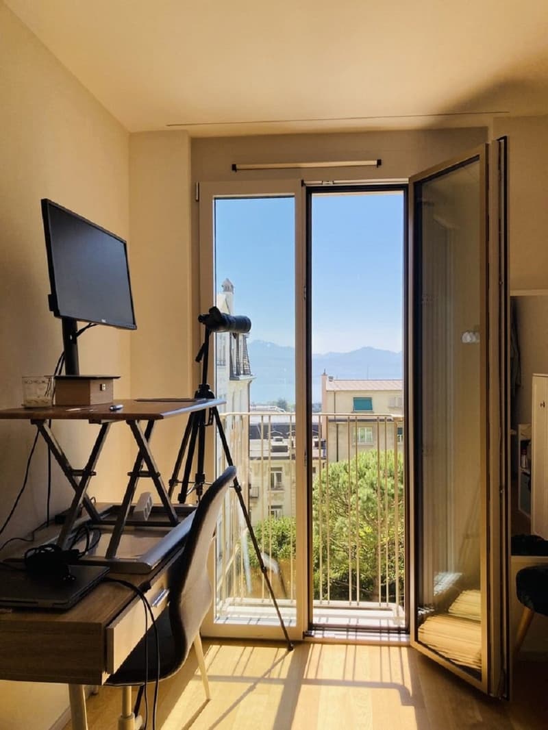 Moderne 3-Zimmer-Wohnung mit Balkon in Lausanne (5)
