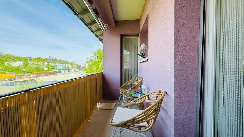 Appartamento accogliente di 2 camere con balcone a Münchenstein – disponibile immediatamente! (4)