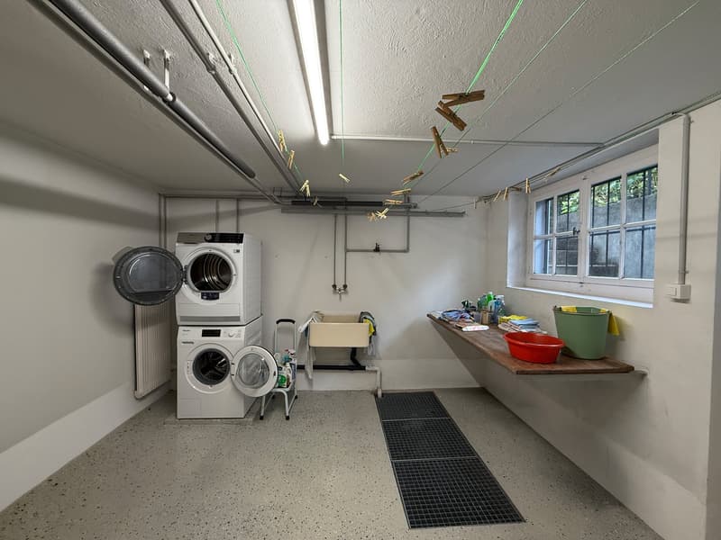 6.5-Zimmer-Doppeleinfamilienhaus mit grossem Garten, Pool und Weitsicht (21)