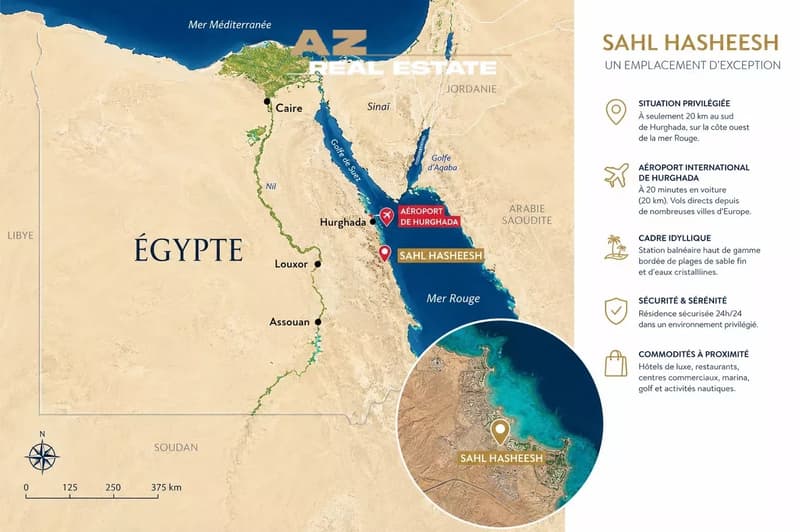 SAHL HASHEEH EGYPT PRESTIGE APARTMENT SEA VIEW 450 OOO EURO (4)