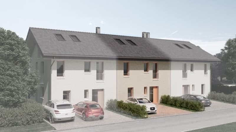 Maison mitoyenne neuve de 5.5 pièces à Marsens – LOT B - permis de construire en force! (2)