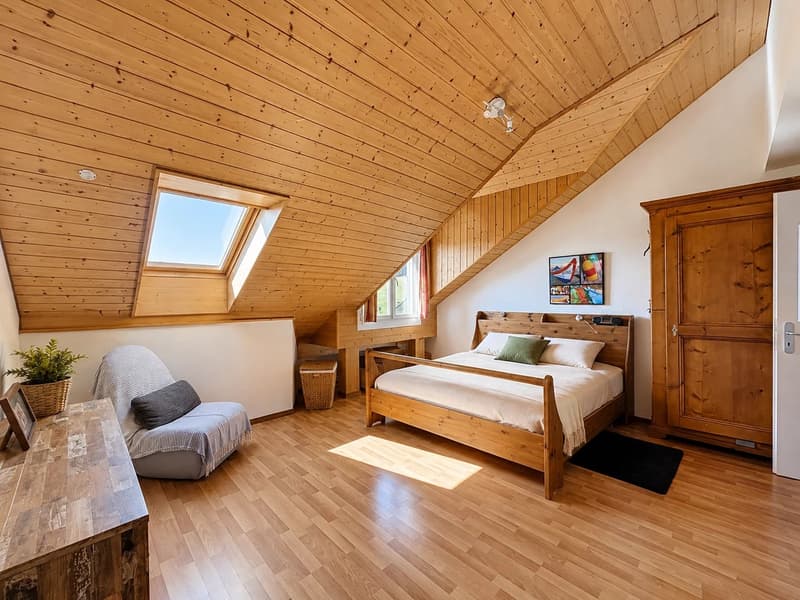 Bright duplex with generous volumes in the heart of Jorat (9)
