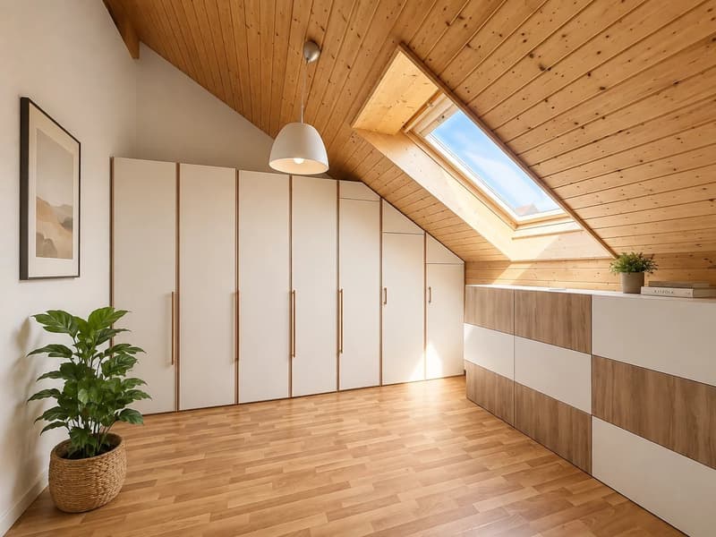 Bright duplex with generous volumes in the heart of Jorat (2)