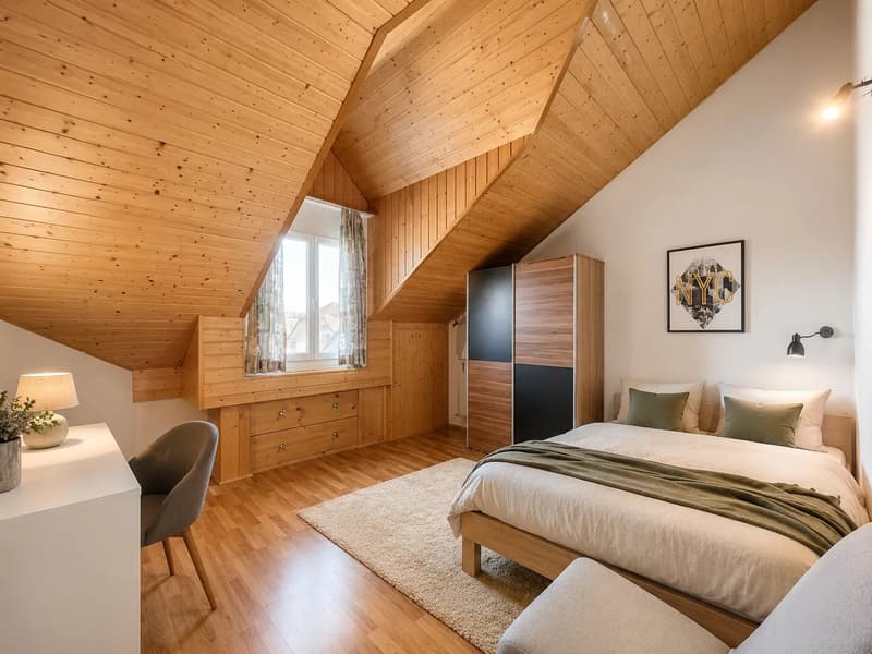 Bright duplex with generous volumes in the heart of Jorat (3)
