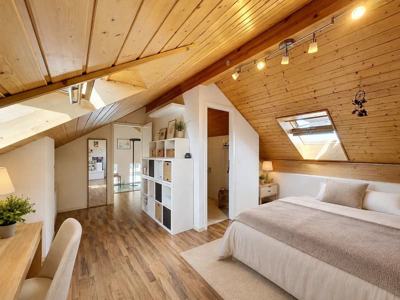 Bright duplex with generous volumes in the heart of Jorat (6)