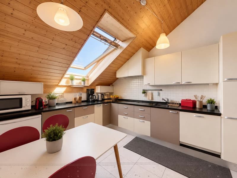 Bright duplex with generous volumes in the heart of Jorat (5)