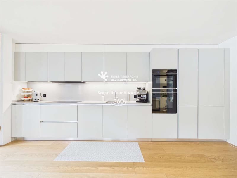 CONTEMPORANEO APPARTAMENTO DI 3,5 LOCALI CON AMPIA TERRAZZA E DOMOTICA (5)