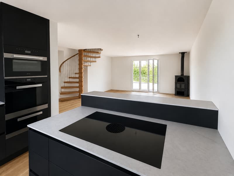 Maisonetta di giardino moderna 4,5 locali con nuovo design interni (4)