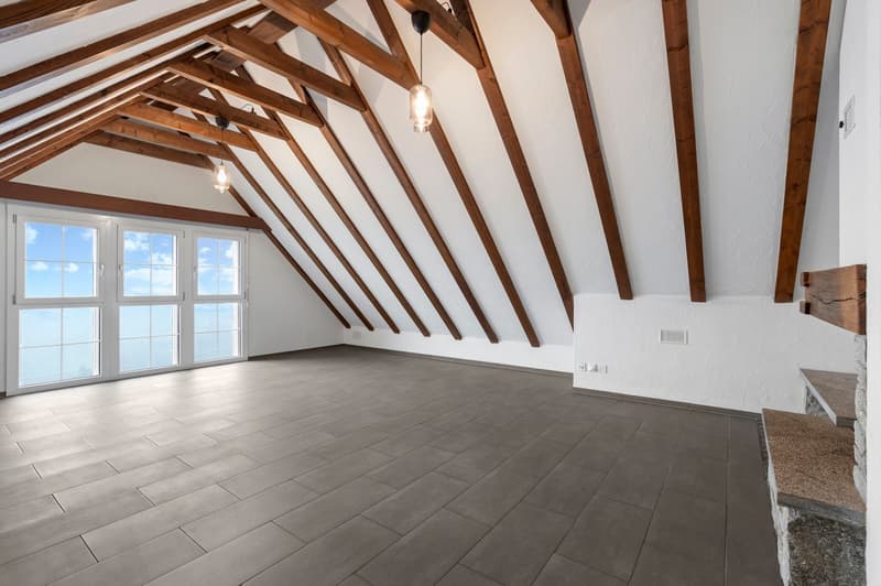 Dachwohnung im Riegelhaus "Nötzligut" - ausgestattet mit der Haustechnik von heute. (2)