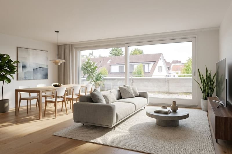 Vivre avec une vue dégagée. Spacieux, exclusif et complètement rénové (2)