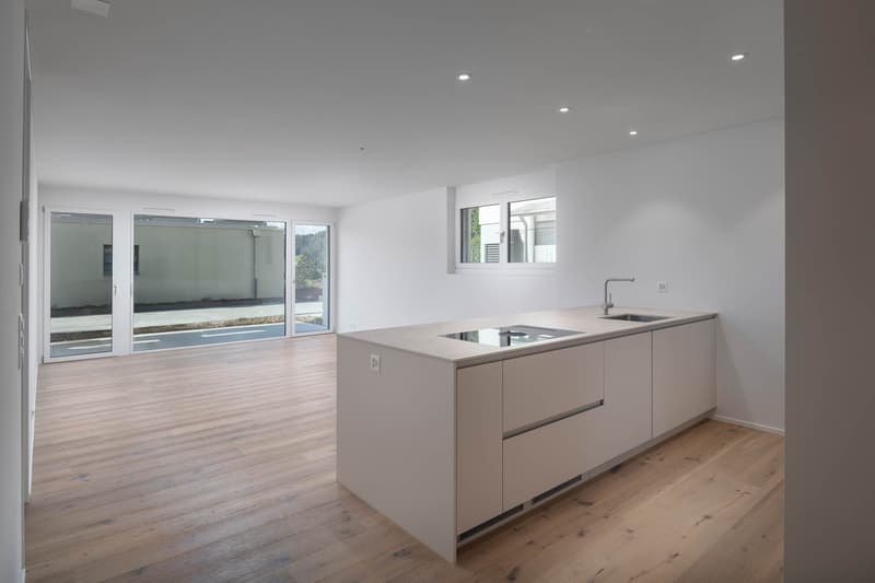 Appartement de jardin 2.5 pièces (F1), construction neuve avec espace de sièges à Wald ZH (1)