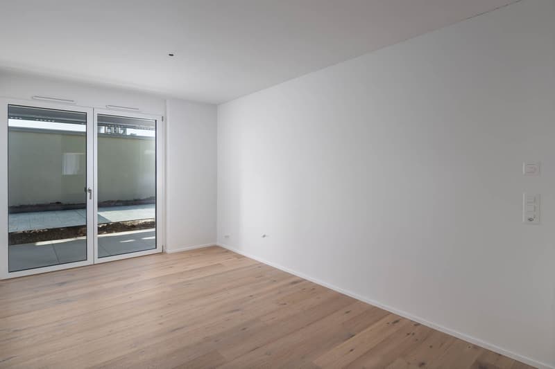 Appartement de jardin 2.5 pièces (F1), construction neuve avec espace de sièges à Wald ZH (5)