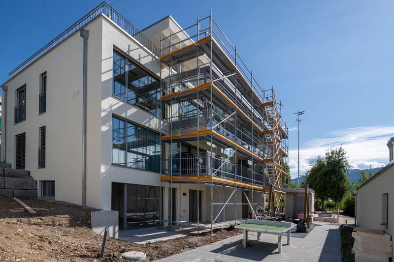 Appartement de jardin 2.5 pièces (F1), construction neuve avec espace de sièges à Wald ZH (9)